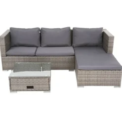 Zestaw mebli ogrodowych z technorattanu Liliane PATIO