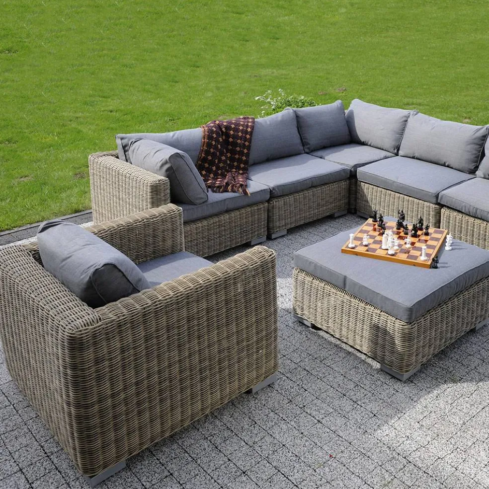 Zestaw mebli ogrodowych z technorattanu Dorothee PATIO