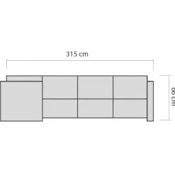 Zestaw mebli ogrodowych z technorattanu Dorothee PATIO