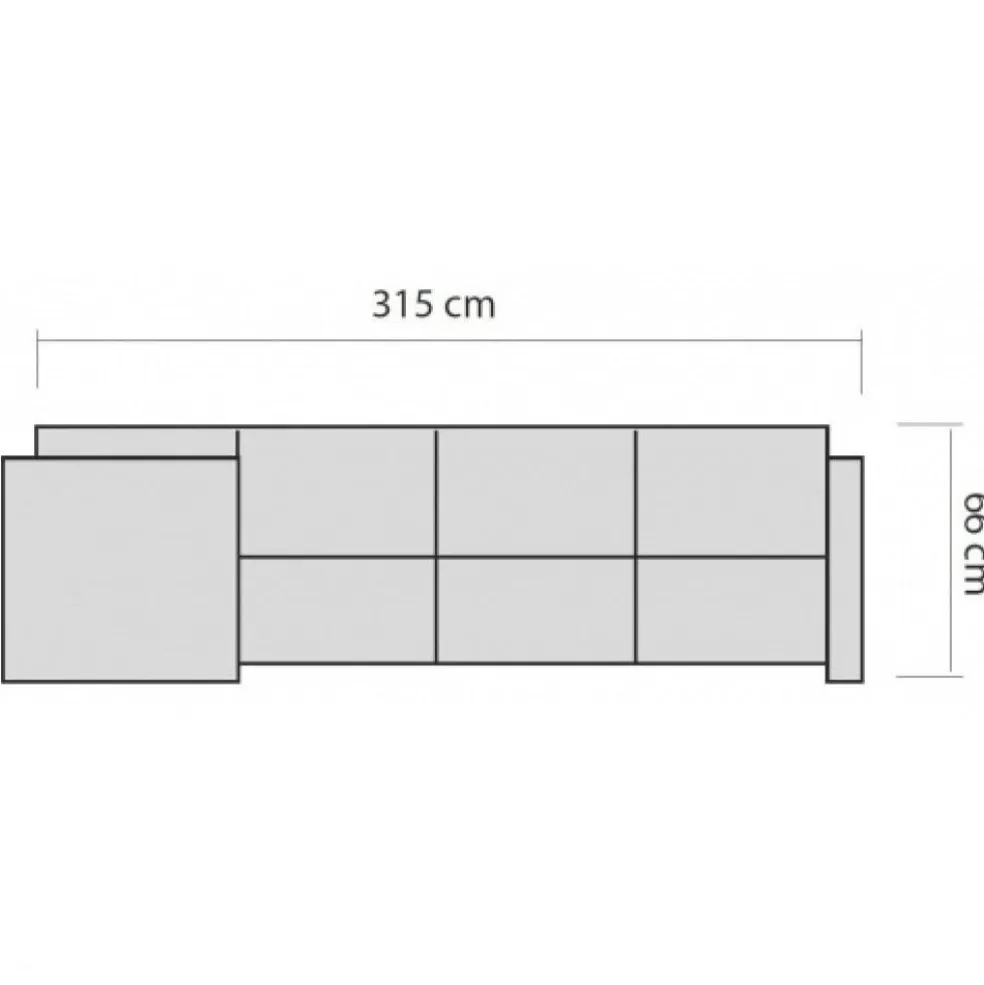 Zestaw mebli ogrodowych z technorattanu Dorothee PATIO
