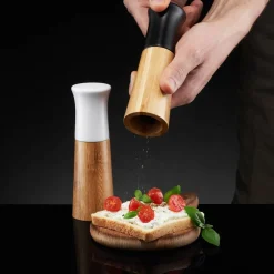 Zestaw młynków do soli i pieprzu Natural 15,5 cm AMBITION