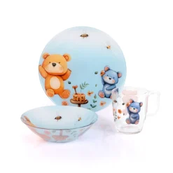 Zestaw śniadaniowy Little Bear's Feast 3-elementowy LUMINARC