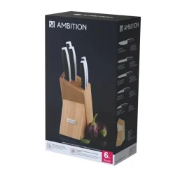 Zestaw noży w bloku Essen 6-elementowy AMBITION