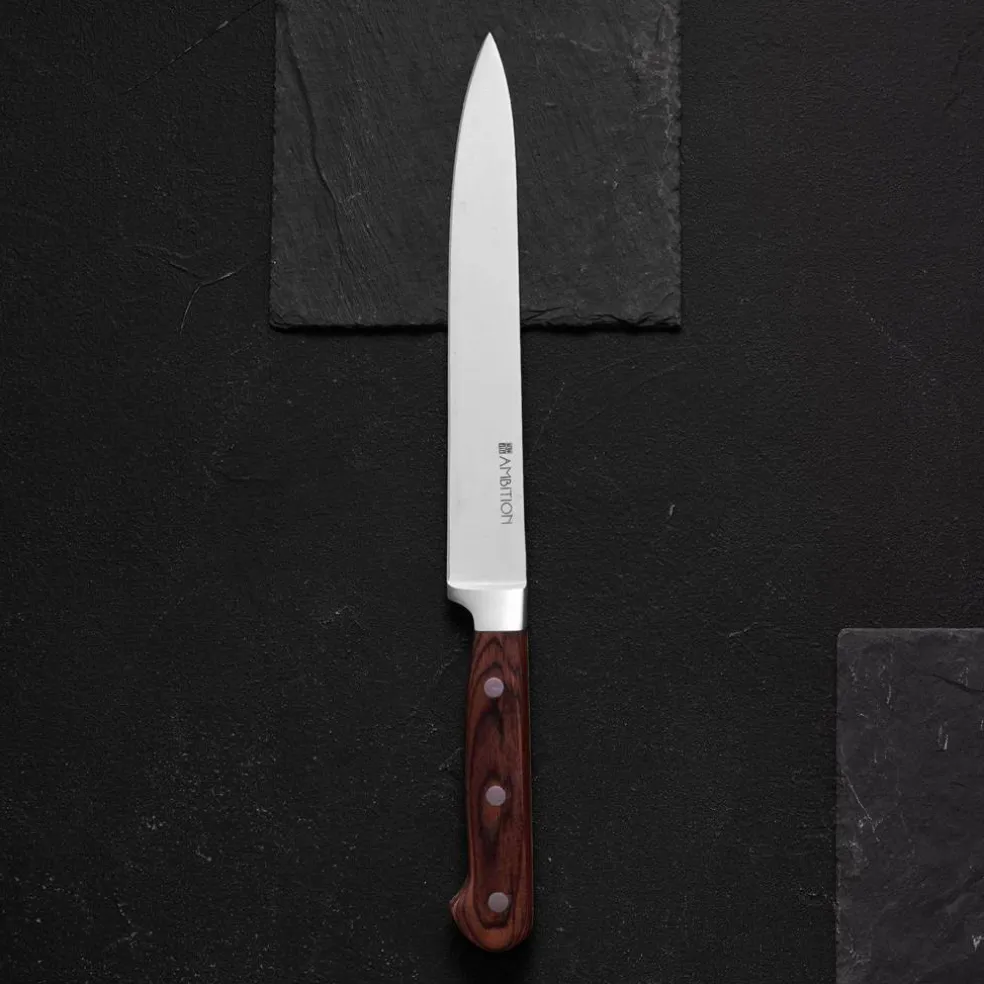 Zestaw noży w bloku Titanium 6-elementowy AMBITION