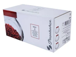 Zestaw 3 słoików z pokrywką plastikową Bella 200 ml PASABAHCE