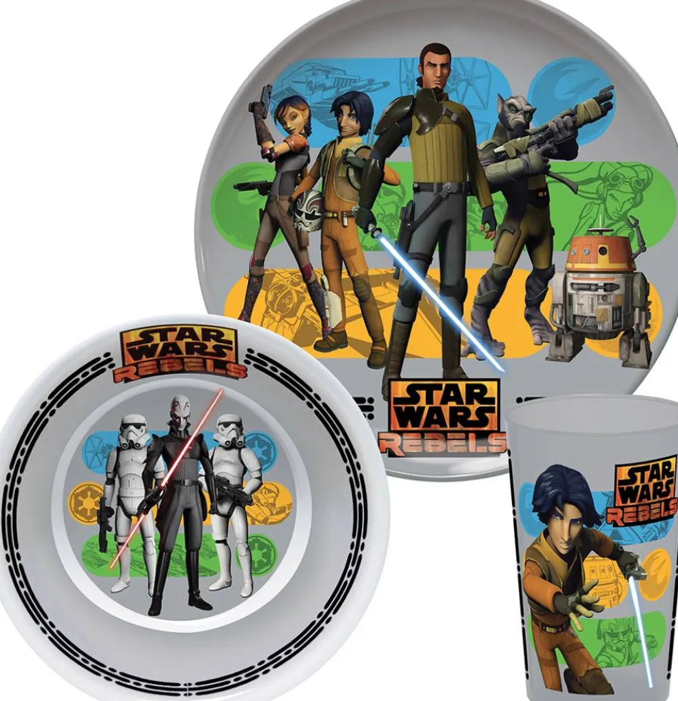 Zestaw Star Wars Rebels 3-elementowy DISNEY